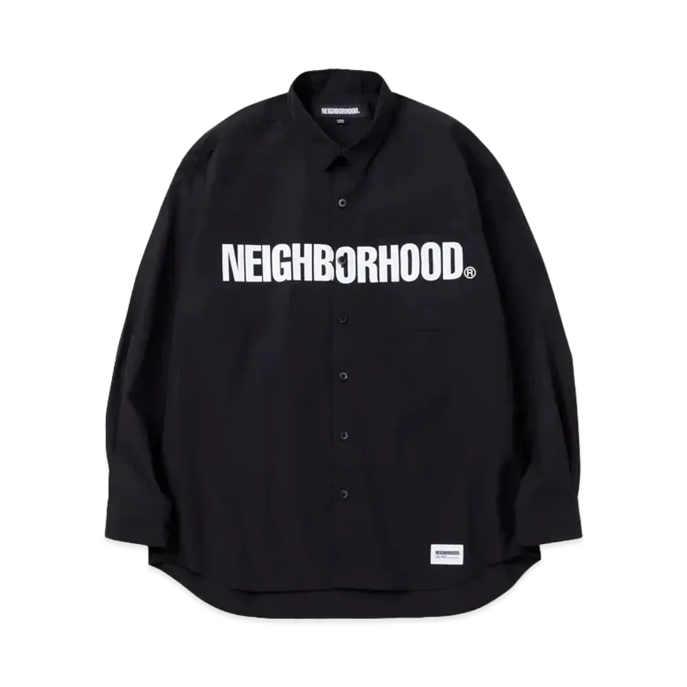 NEIGHBORHOOD CI Print Shirt LS "Black"