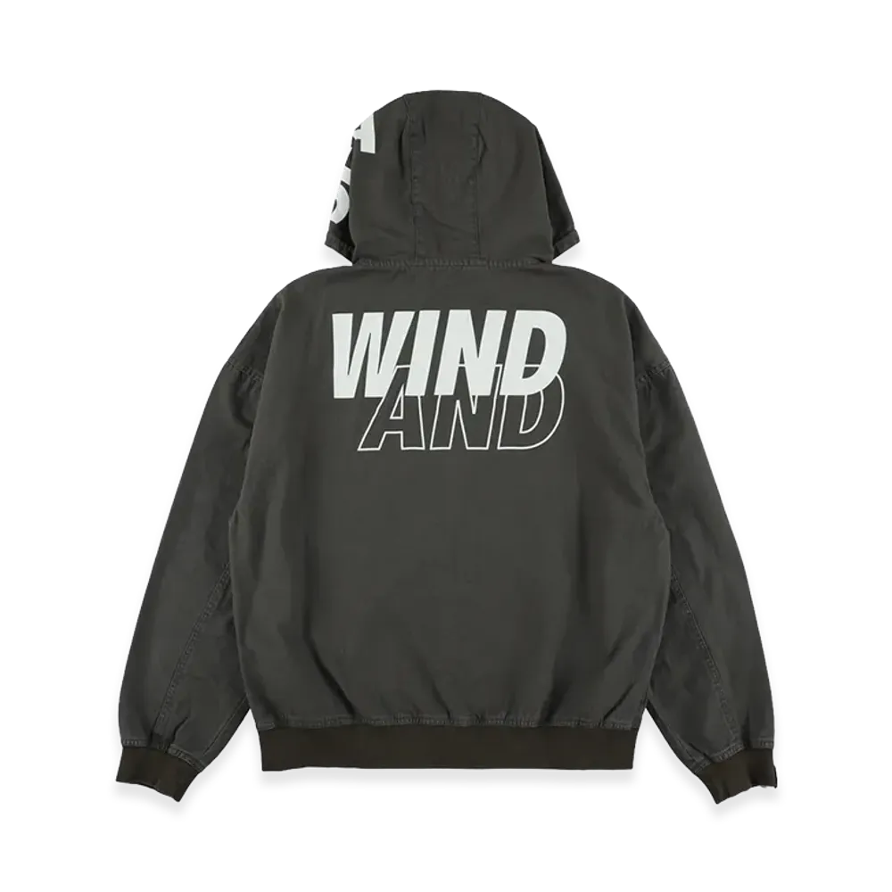 WIND AND SEA x SMOOTHY Duck Jacket "Black"