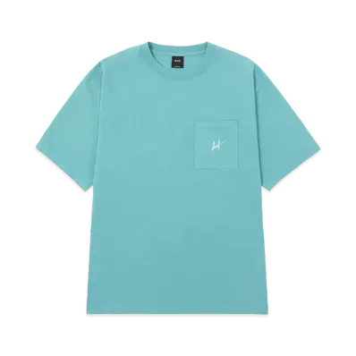 HUF OD Script Pocket Tee "LT Pine"
