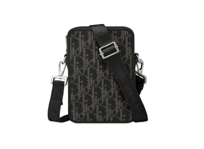 Dior World Tour Messenger Pouch Dior Oblique Galaxy Leather "Beige"