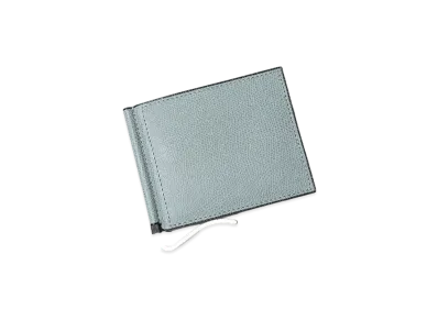 Valextra Money Clip "Powder Blue"
