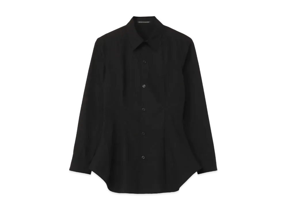 Yohji Yamamoto 100/2 BROAD HEM FLARED B "Black"