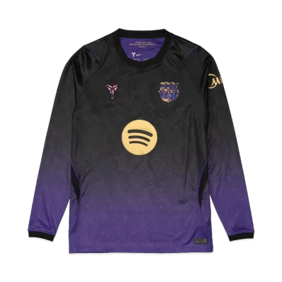 Nike FC Barcelona 2026/27 Stadium Away Kobe Dri-FIT Soccer L/S Replica Jersey "Field Purple/Black"