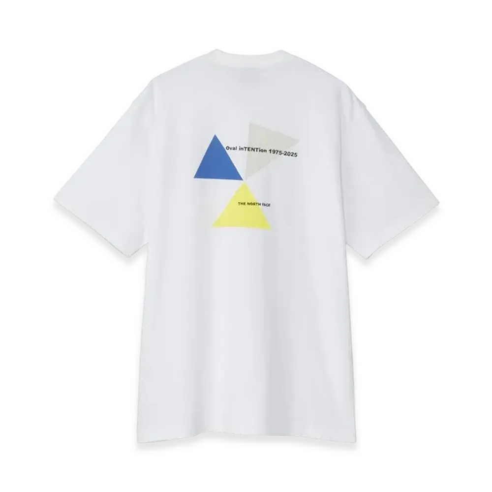 The North Face Oval Intention Geo Geometry Tee "White"