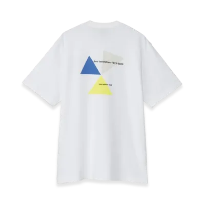 The North Face Oval Intention Geo Geometry Tee "White"