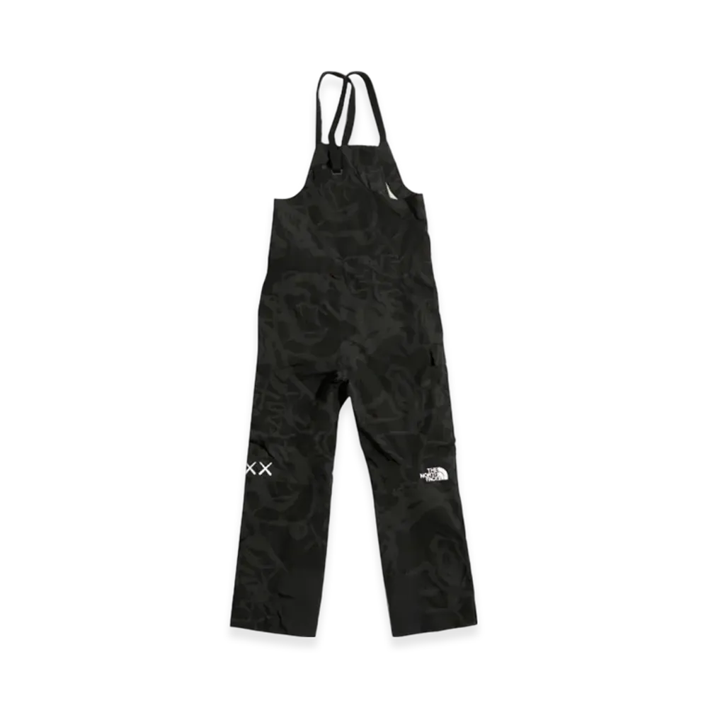 The North Face x Kaws Freeride Bib Print "Black Dragline"