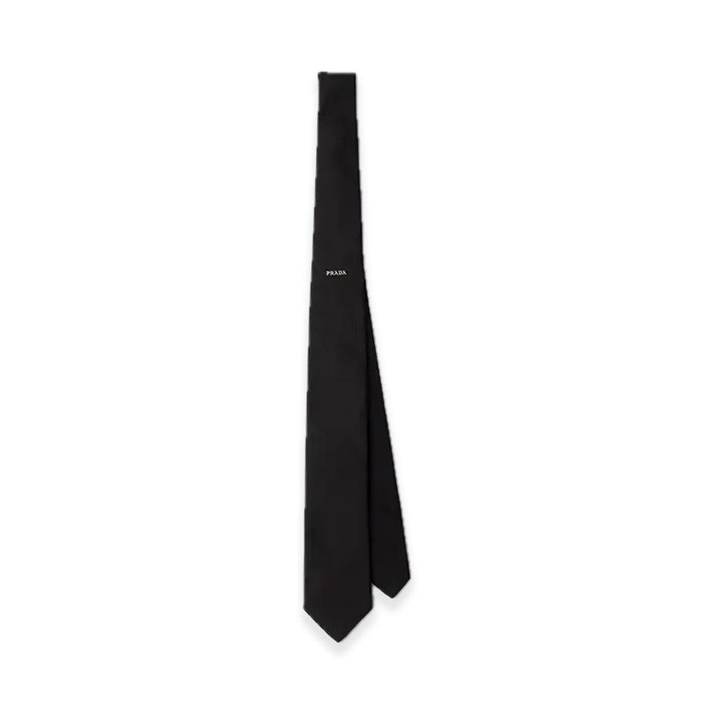 PRADA Silk Tie "Black"