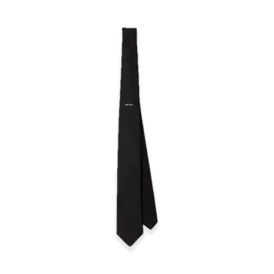 PRADA Silk Tie "Black"