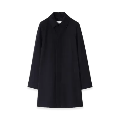 Burberry Mid-length Cashmere Car Coat "Navy"