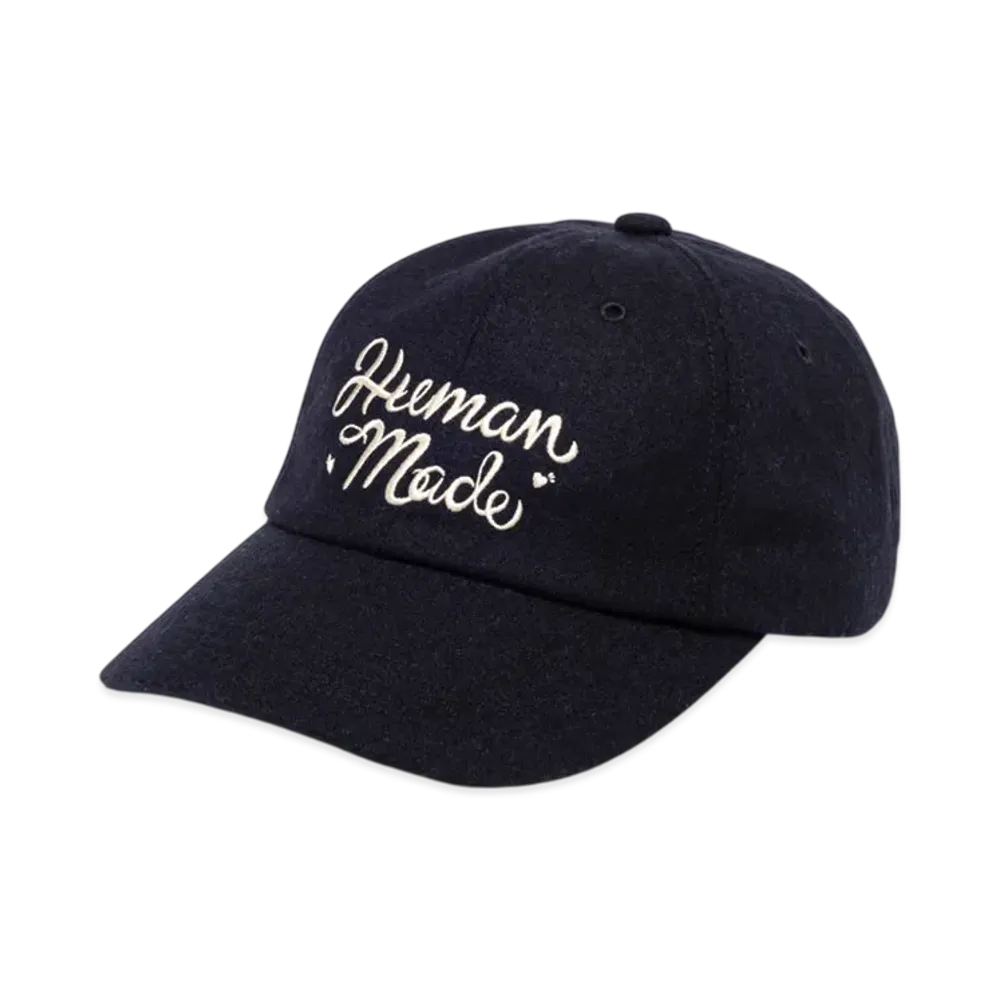 HUMAN MADE 6Panel Wool Cap "Navy"