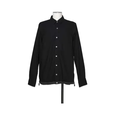 sacai Cotton Poplin Shirt "Black"
