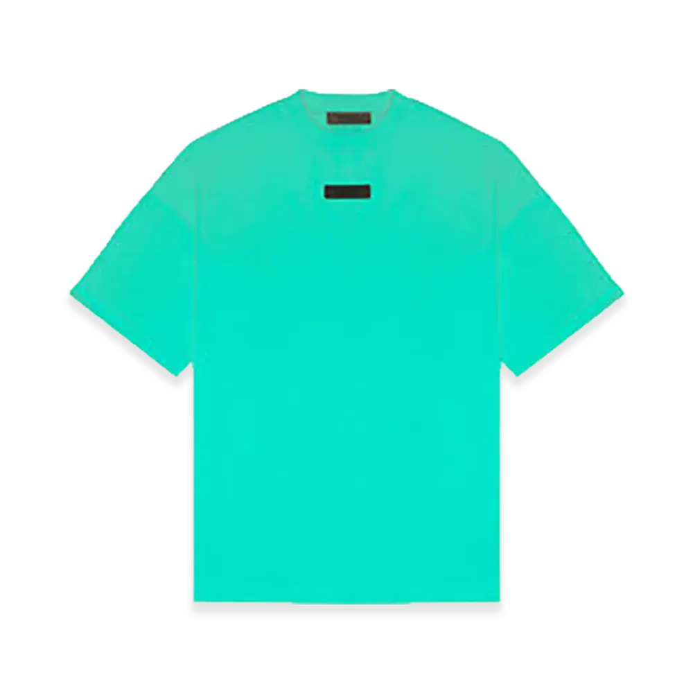 FEAR OF GOD ESSENTIALS Logo Tee "Mint Leaf"