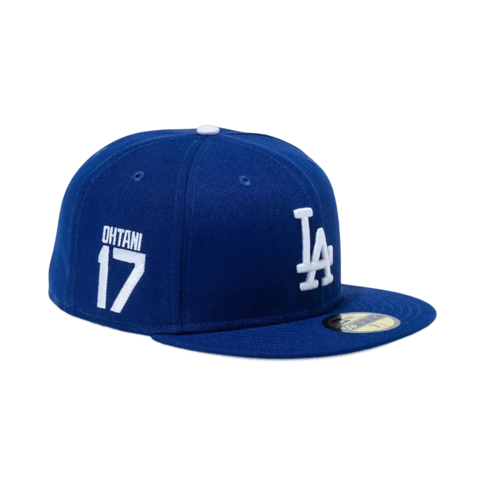 NEW ERA 59Fifty MLB Player Name & Number Los Angeles Dodgers "Dark Royal"
