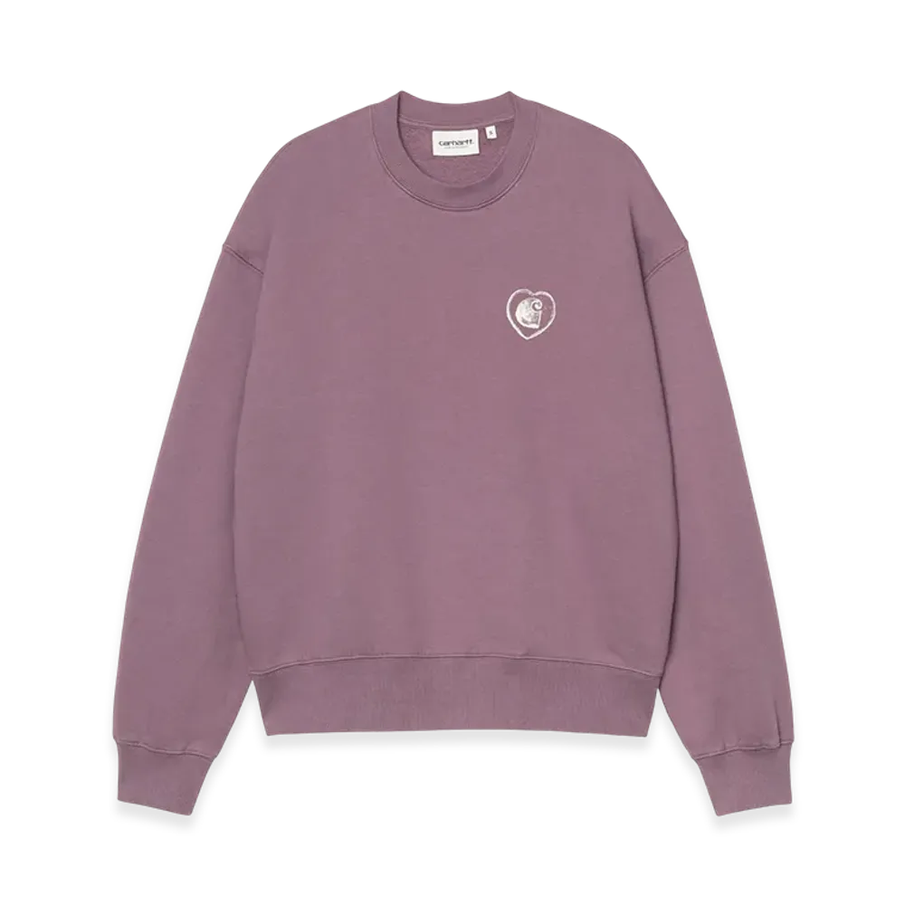 Carhartt WIP W' Hearts Of Hartts Sweat "Phlox"