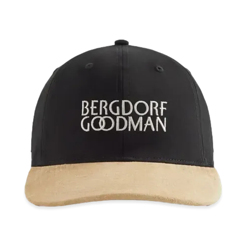 Kith x Bergdorf Goodman Brushed Cotton Cap "Black"