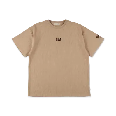 WIND AND SEA ES Waffle S/S Top "Sand"