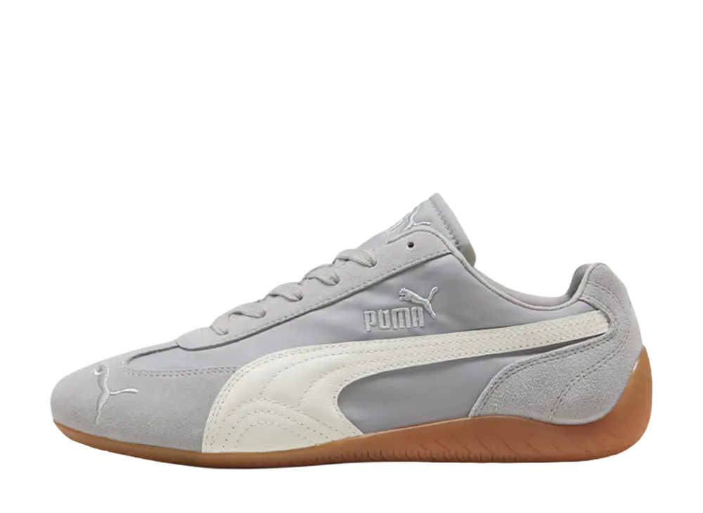 Puma Women's Speedcat Nylon "Gray Echo/Puma Women's White"