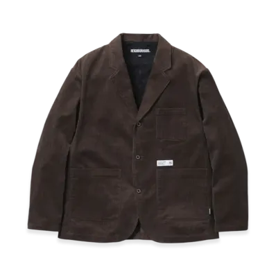 NEIGHBORHOOD Corduroy 3B Jacket "Brown"