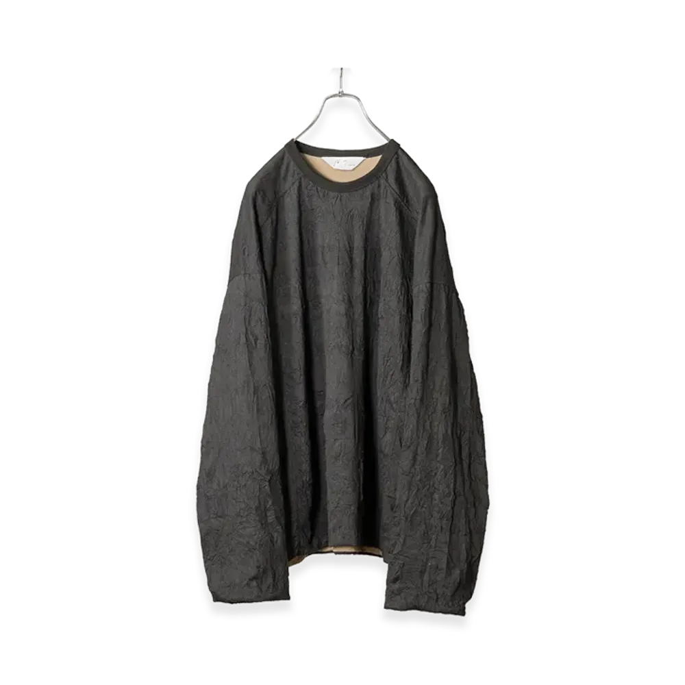 ANCELLM Double Layer LS T-Shirt "Black"