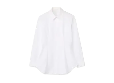 Yohji Yamamoto 100/2 BROAD HEM FLARED B "White"