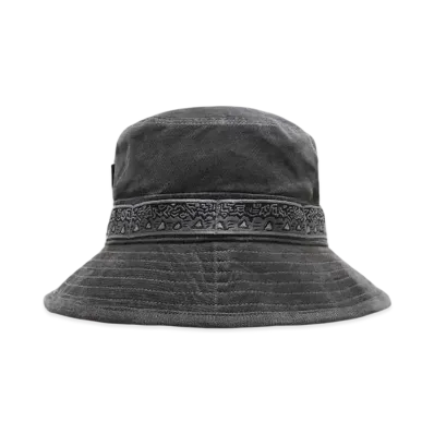 GRAMICCI x and wander JQ tape corduroy hat "CHARCOAL"