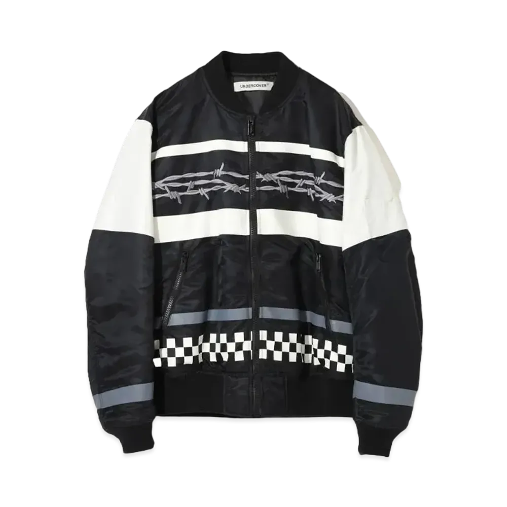 UNDERCOVER Nylon Padded MA-1 "Black"