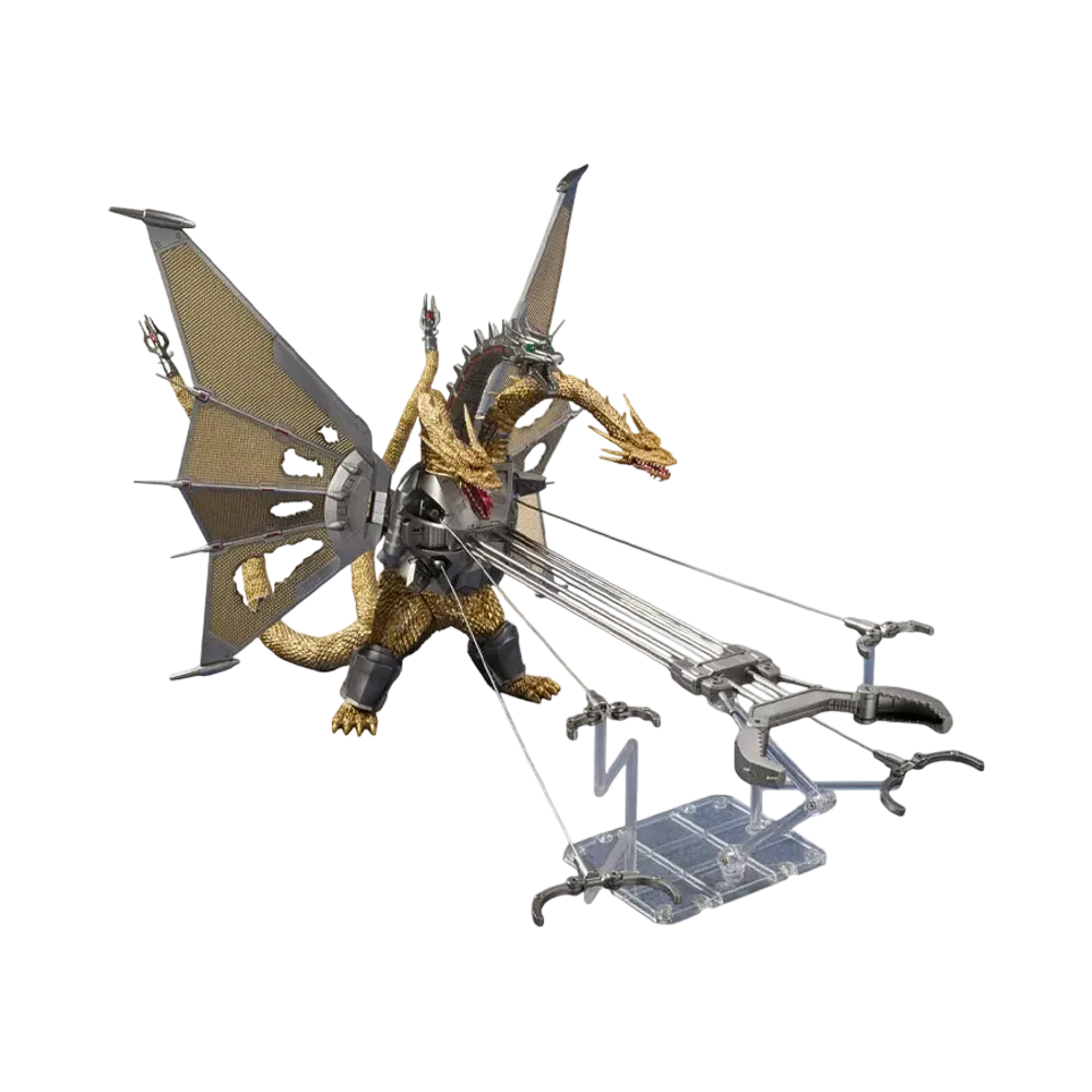 BANDAI "S.H.MonsterArts" -Godzilla vs. King Ghidorah- MECHA GHIDORAH Shinjuku Decisive Battle Special Set