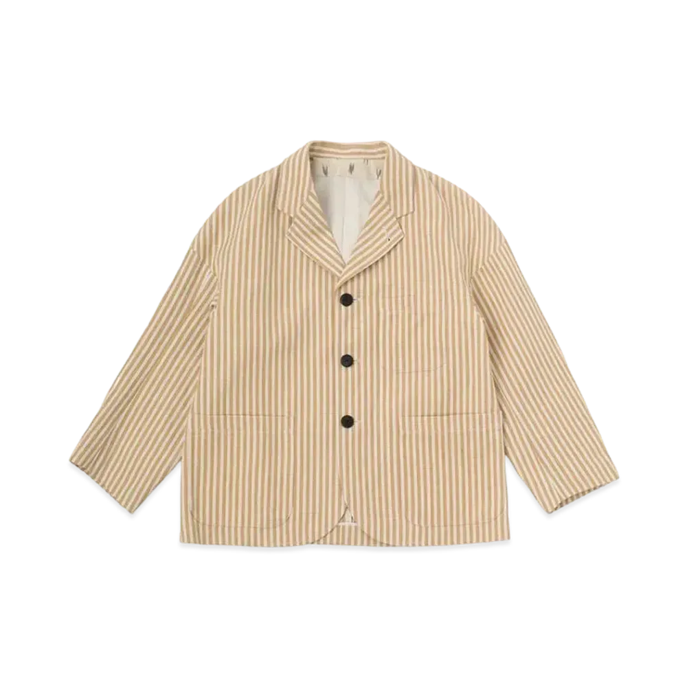 visvim Falkland Blazer Stripes "Beige"