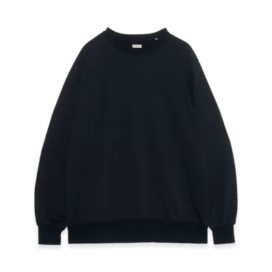 nanamica Polyester Pile Crew Neck Sweat "Navy"