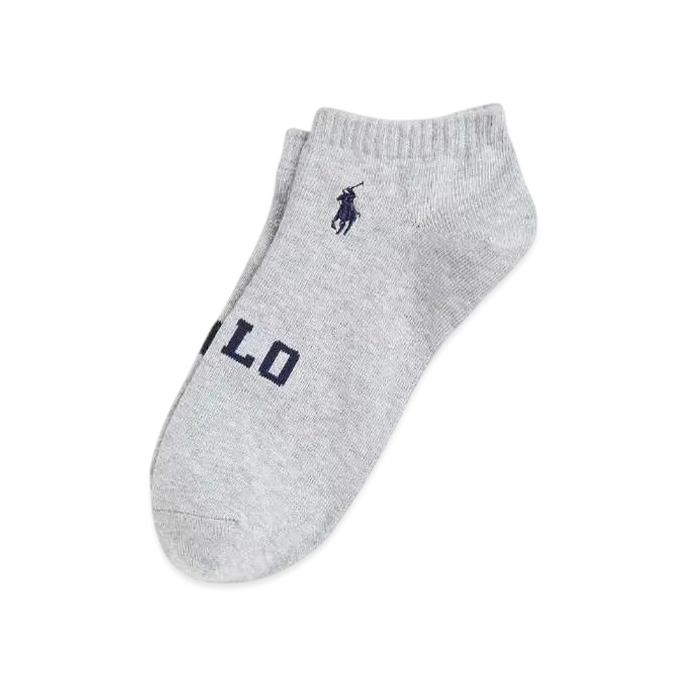 Polo Ralph Lauren Cotton Blend Low-Cut Socks "Gray"
