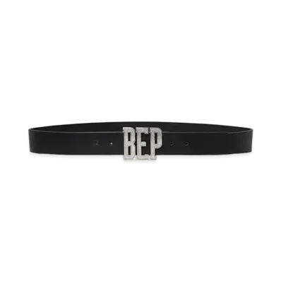 BlackEyePatch Glittered Letters Belt "Black"