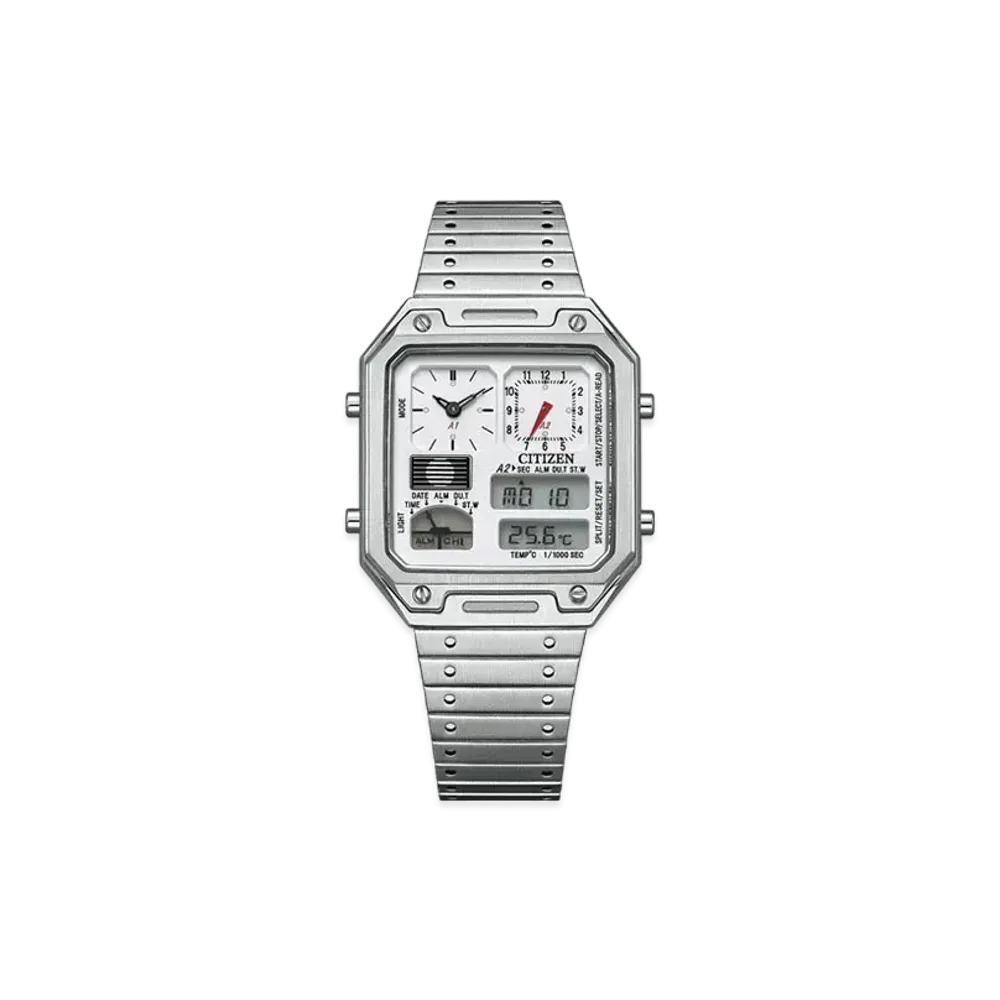 CITIZEN COLLECTION RECORD LABEL THERMO SENSOR JG2120-65A