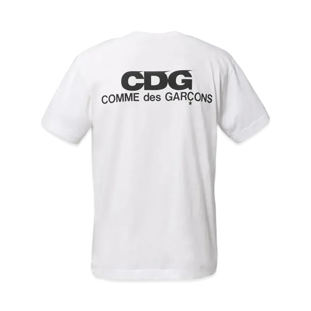 CDG Backprint Logo T-Shirt "White"