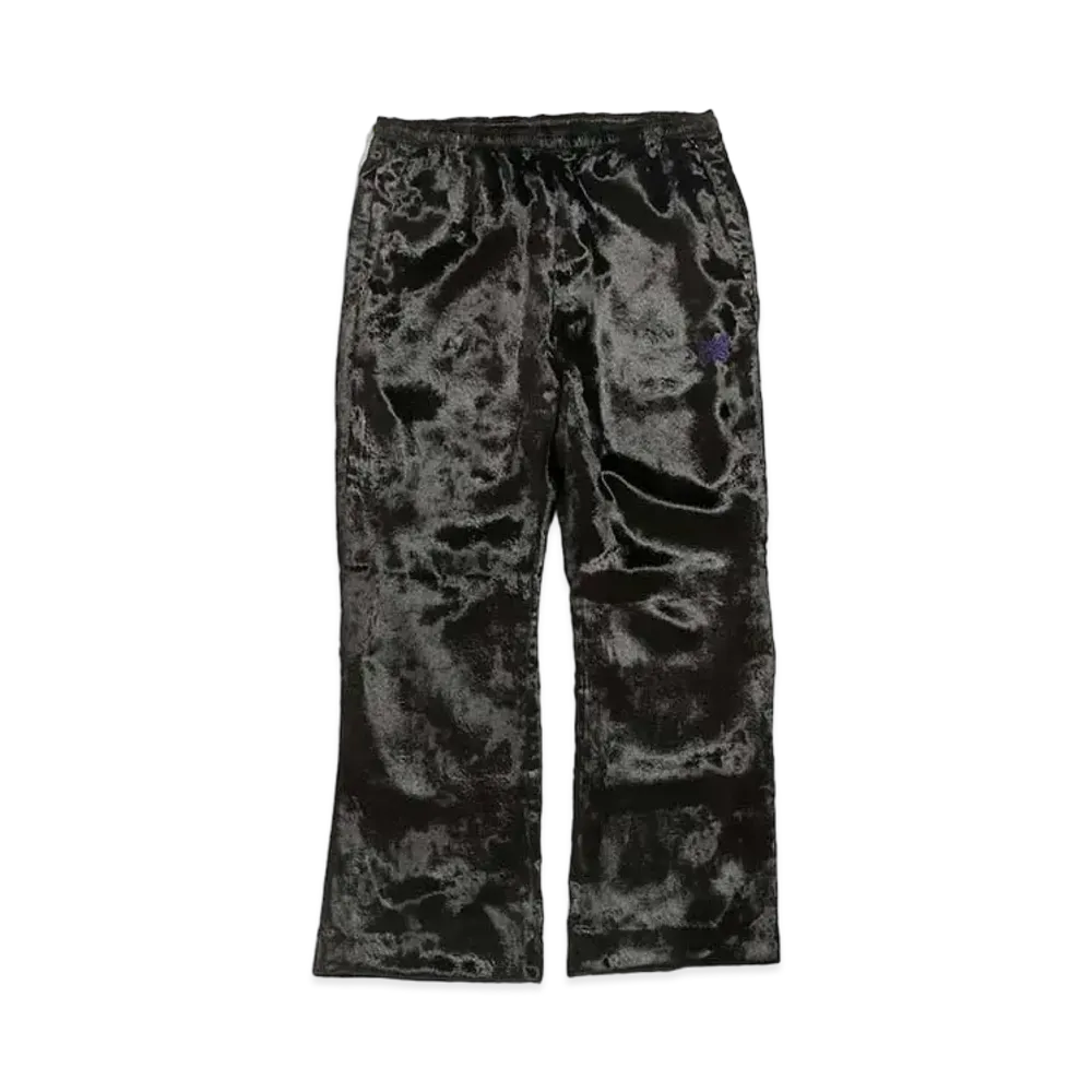 Needles W.U. BOOT-CUT PANT - POLISHER VELVET "Black"