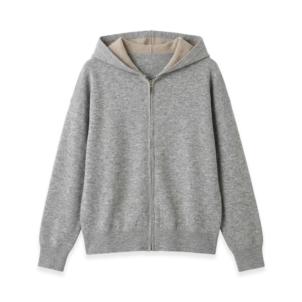 Max Mara Women's Kurt Hoodie "Pearlgrey"