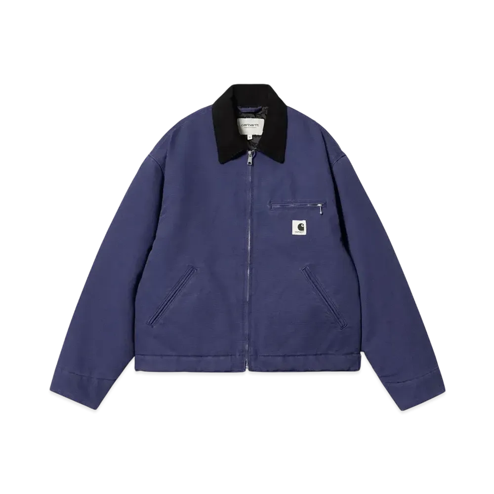Carhartt WIP W' Og Detroit Jacket "Aura/Black(Rinsed)"