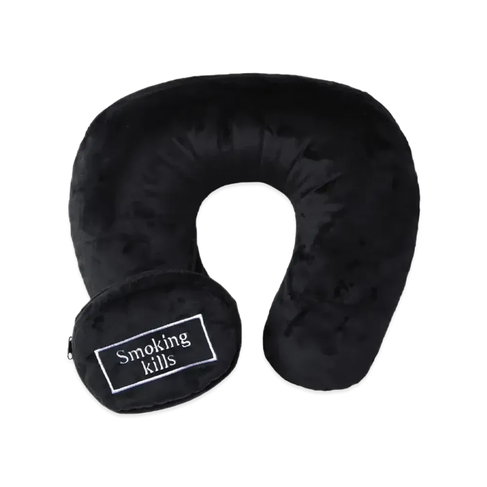 FR2 Smoking Kills Neck Pillow "Black"