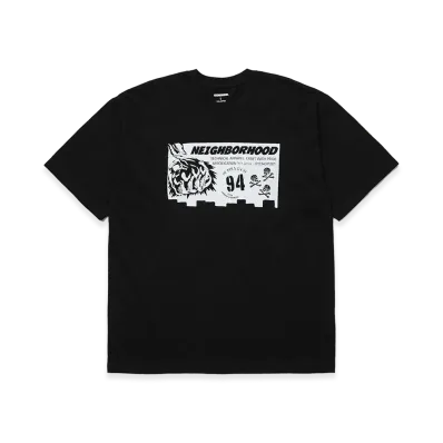 NEIGHBORHOOD NH 261 Spot . Tee SS-2 "Black"