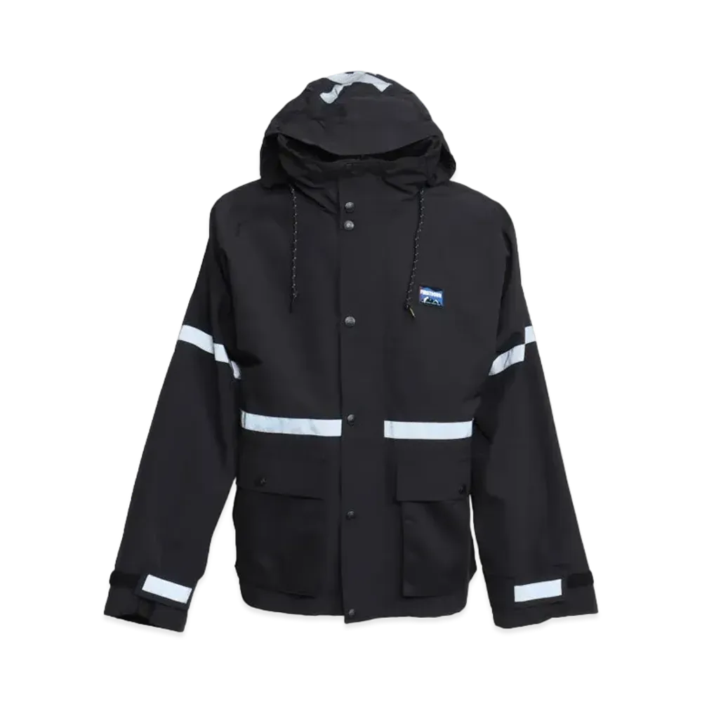 FIRST DOWN HERITAGE HOODED JKT "Black"