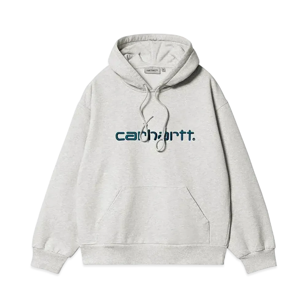 Carhartt WIP Harajuku Renewal Open Hooded Sweat "Ash Heather"