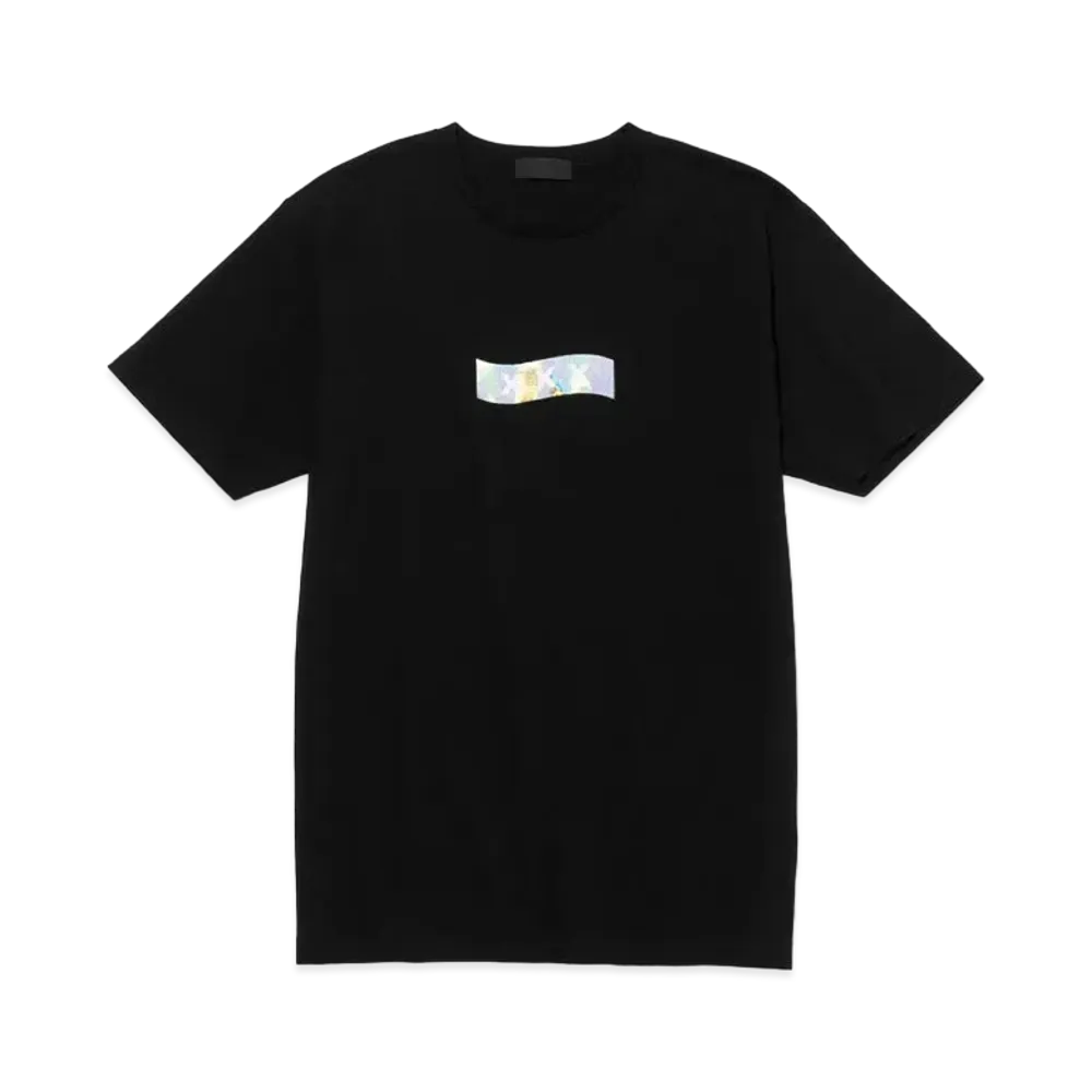 GOD SELECTION XXX 8TH ANNIVERSARY LOGO PRINT T-SHIRT "Black"