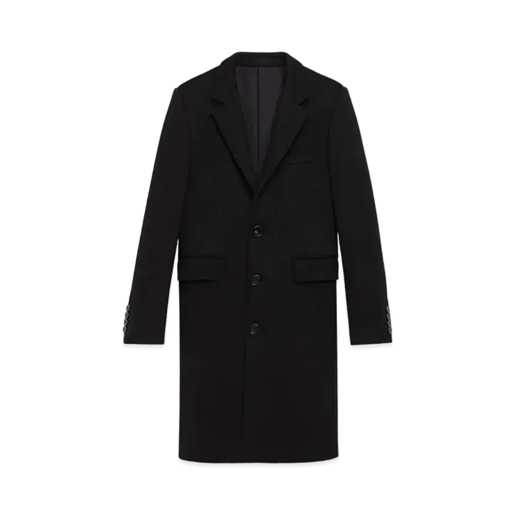 CELINE Chesterfield Coat / Cashmere "Black"