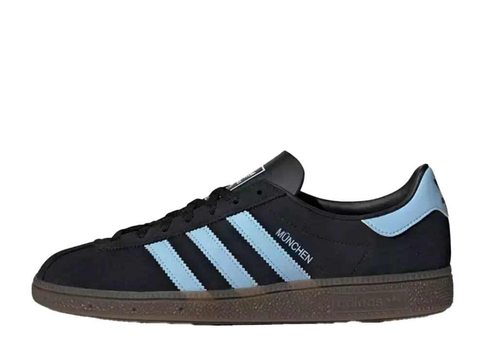 adidas Munchen "Core Black/Clear Sky"