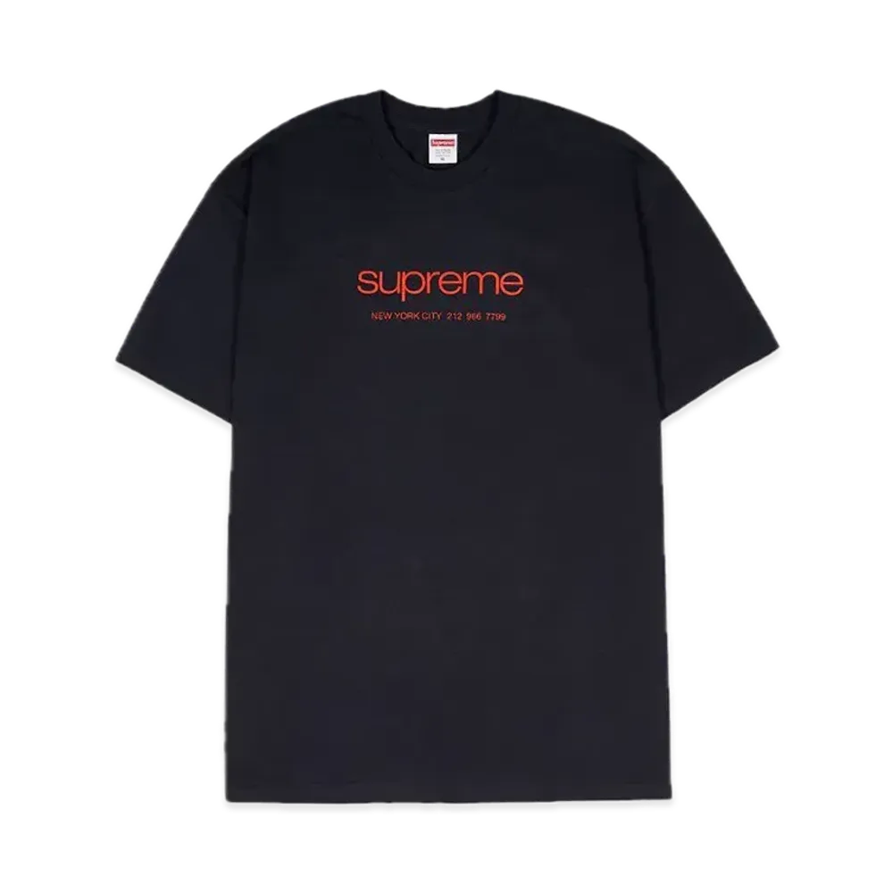 Supreme Shop Tee "Navy"