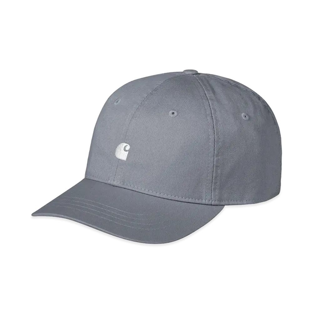 Carhartt WIP Madison Logo Cap "Shady Blue/White"