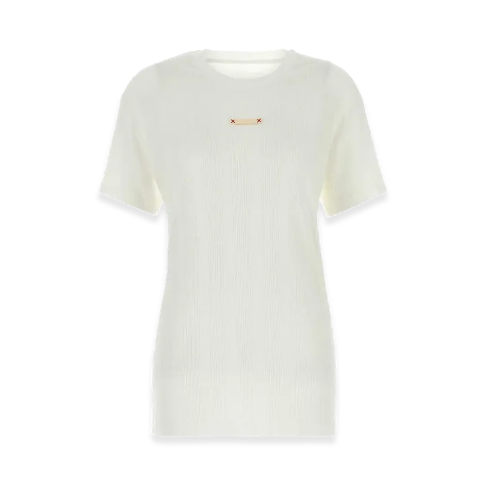 Maison Margiela Women's Cotton Blend T-Shirt "White"