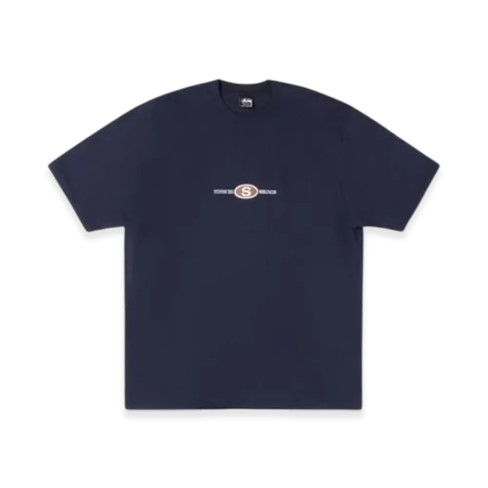 Stussy Worldwide Dot Tee "Navy"