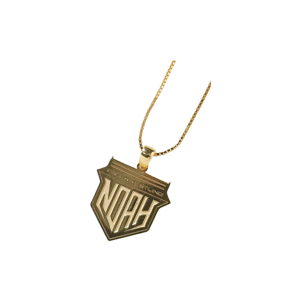 PRO WRESTLING NOAH 25th ANNIV \ 89xiitokyo LOGO GOLD NECKLACE "GOLD"