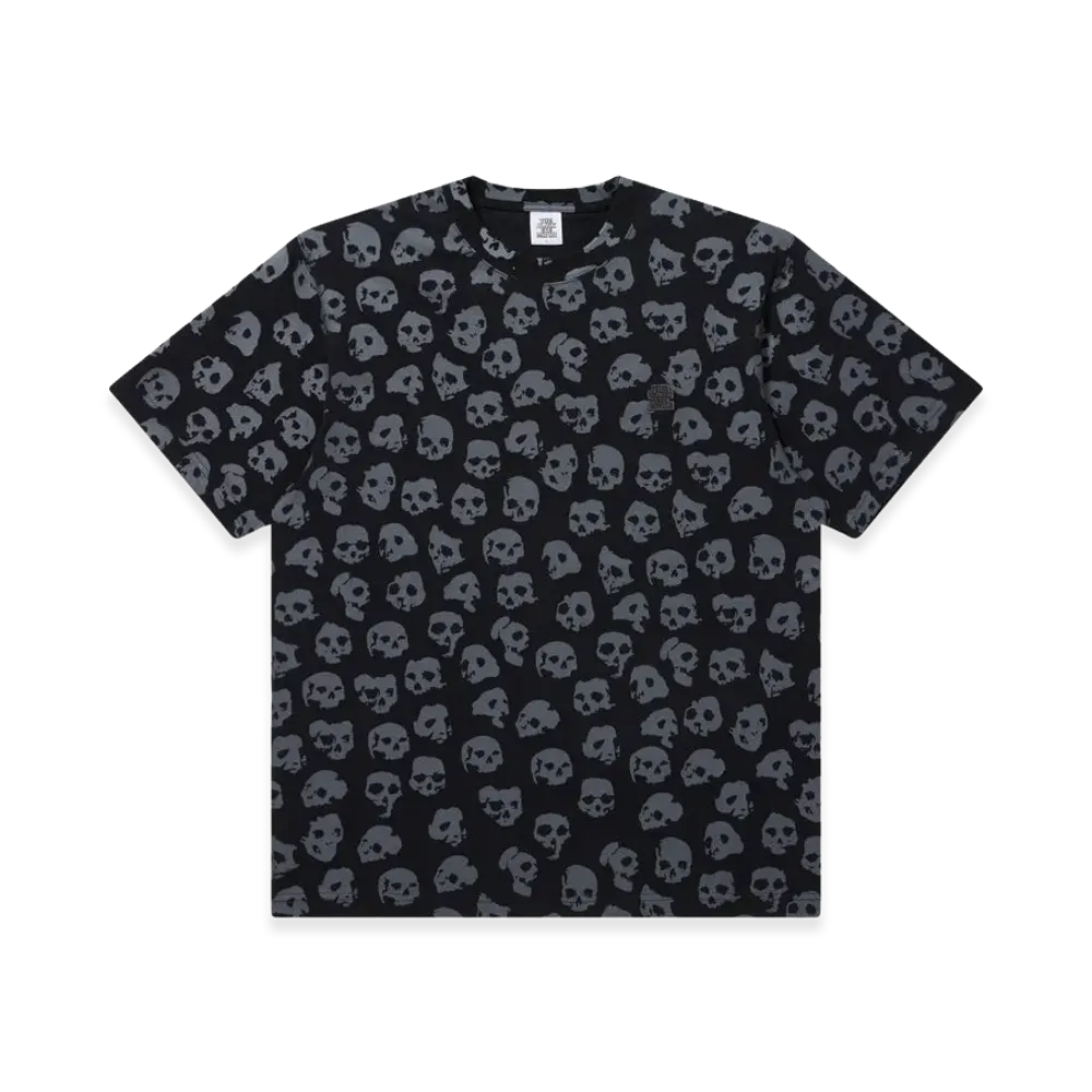 BlackEyePatch Skull Patterned Tee "Black"