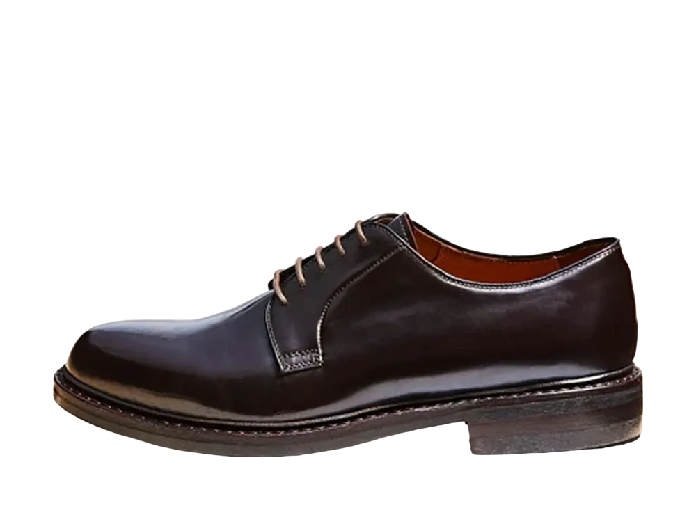 Jalan Sriwijaya Plain Toe Shoes 1663 "Bordo" 98348 Dainite Sole